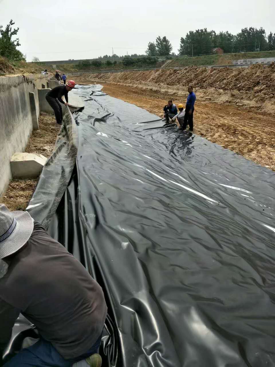 HDPE芭乐视视频下载膜施工重点及难点分析